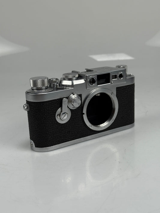 Leica IIIG Screwmount LTM Rangefinder Body in Chrome Silver