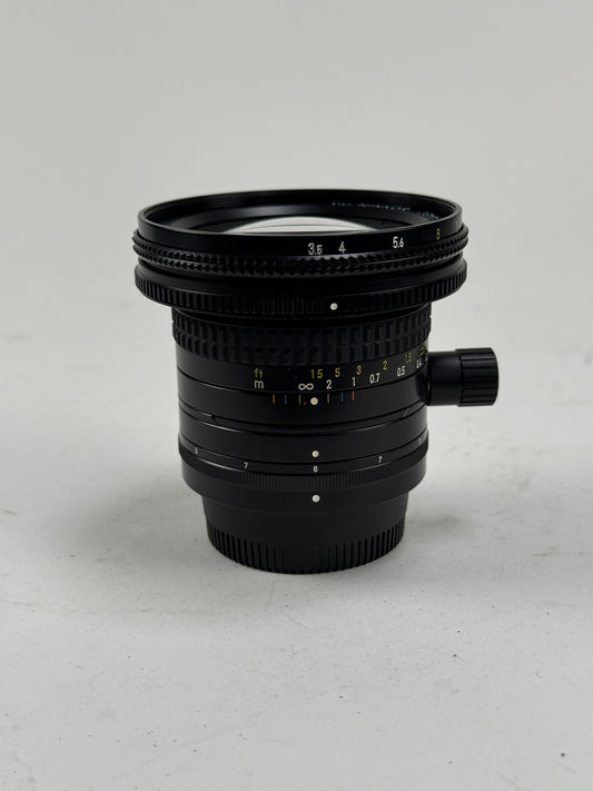 Nikon 28mm f3.5 PC Nikkor Manual Focus Lens