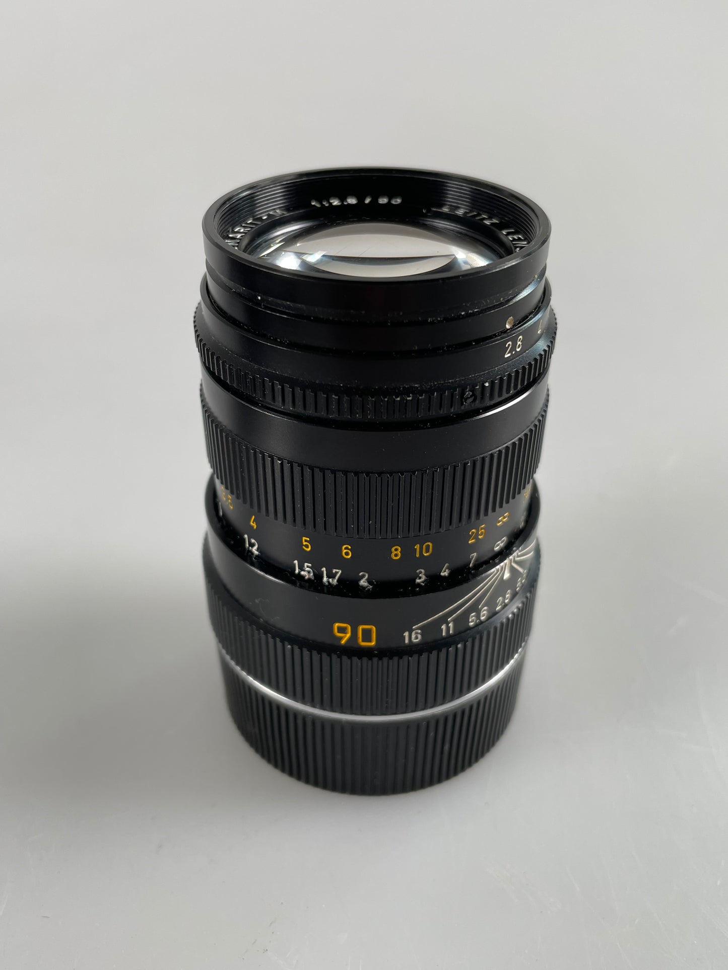 Leica 90mm f2.8 Tele-Elmarit-M Lens "Thin" Black