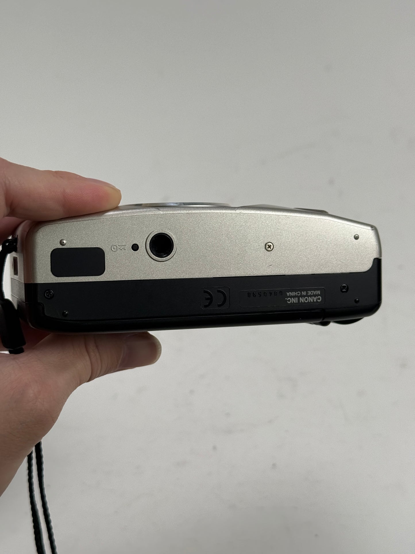 Canon Sure Shot 85 Zoom Platinum 38-85mm 35mm Film Point Shoot Camera