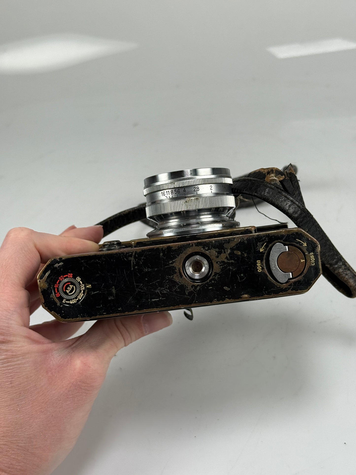 Nikon SP Black paint Rangefinder Camera body with 5cm 50mm f1.4 lens