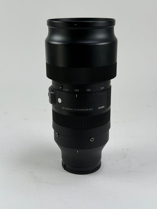 Sigma 100-400mm f5-6.3 DG DN OS / C Ultra-Telephoto Zoom Lens - Sony E