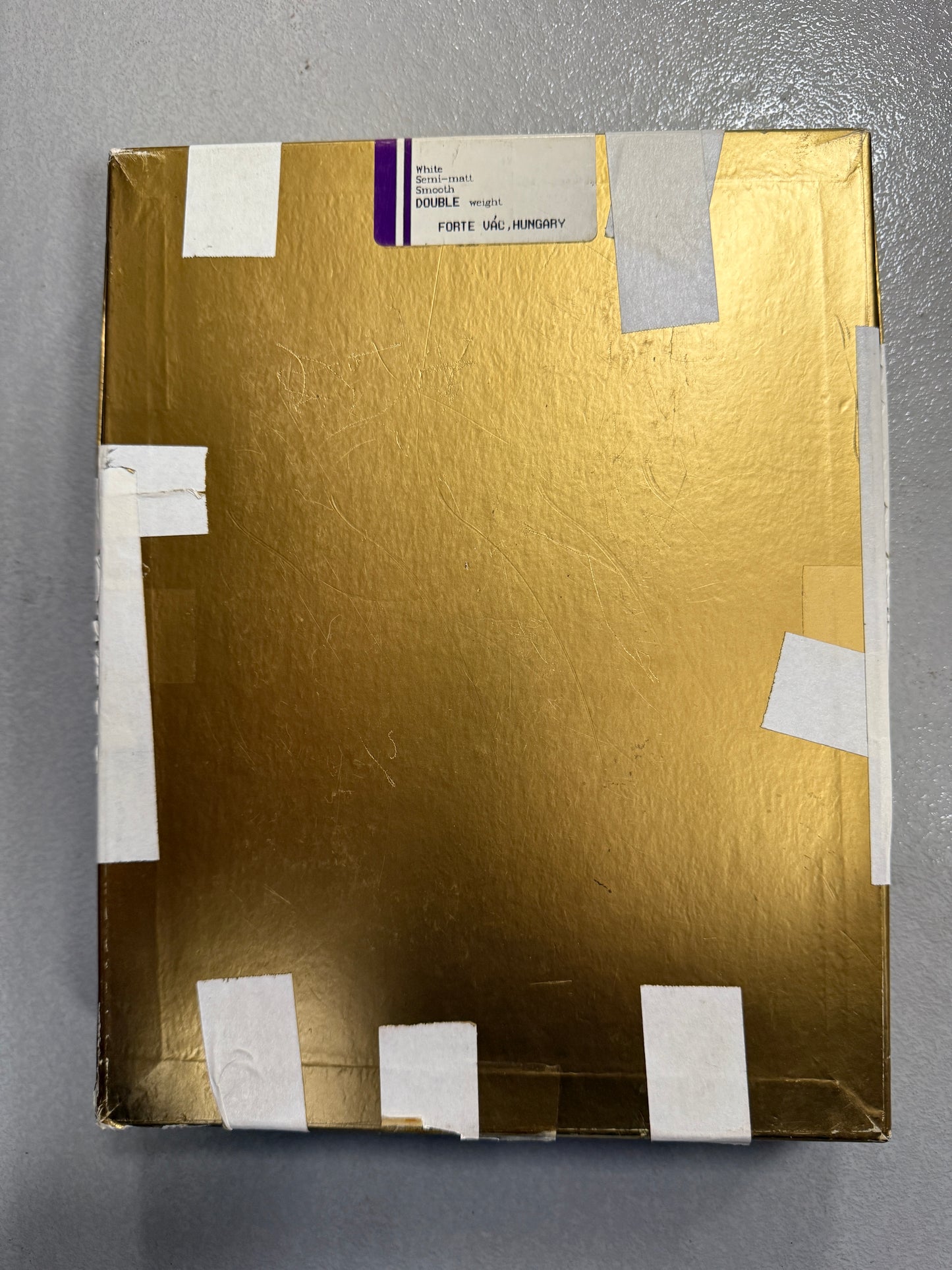 Forte Elegance semi matte Poly warm tone FB 8x10" Photo Paper