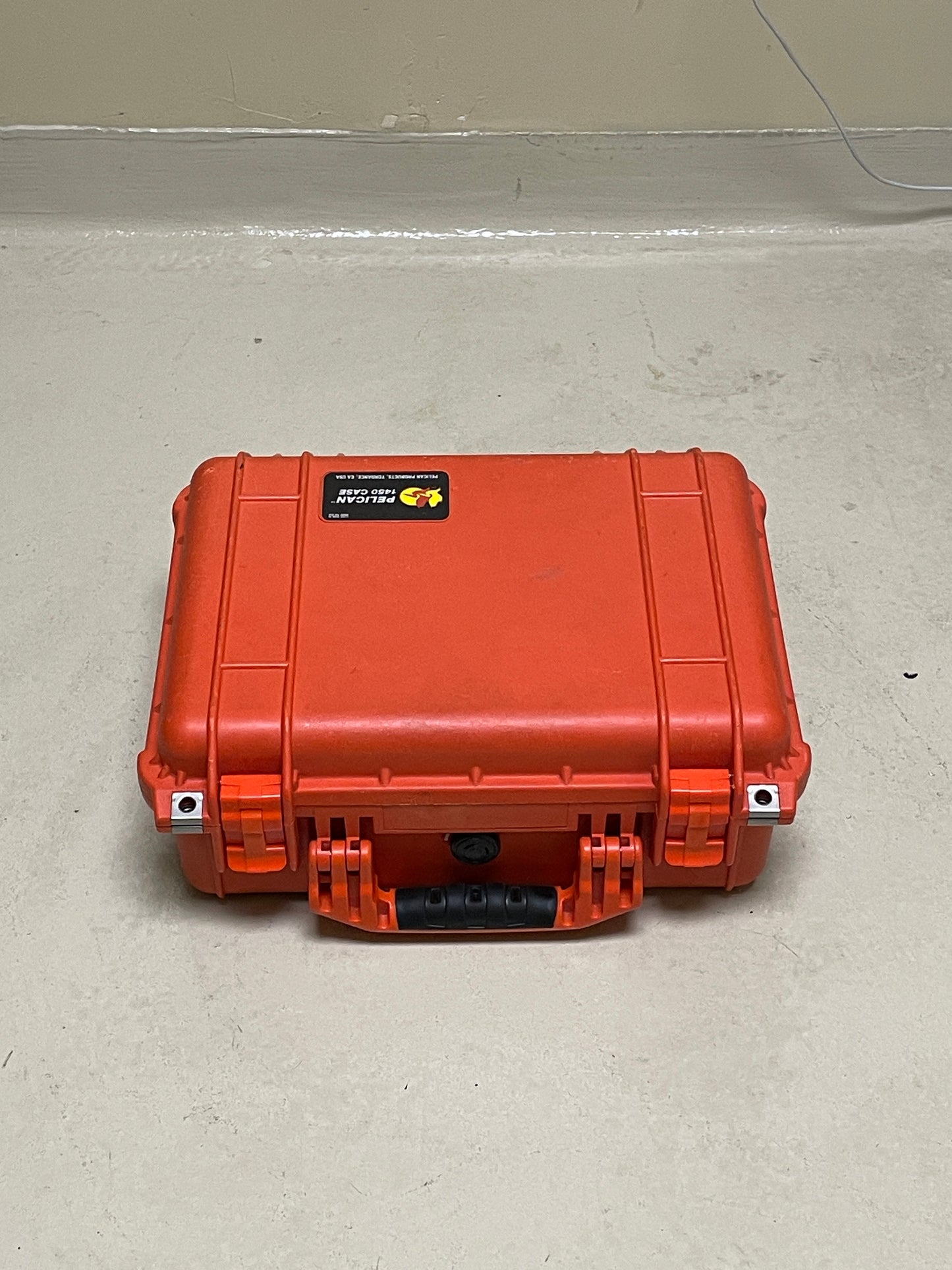 Pelican 1450 Hard Case (Orange)