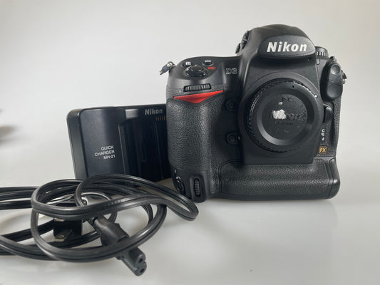 Nikon D3 12.1MP Digital SLR Camera Body Body SN: 2055296