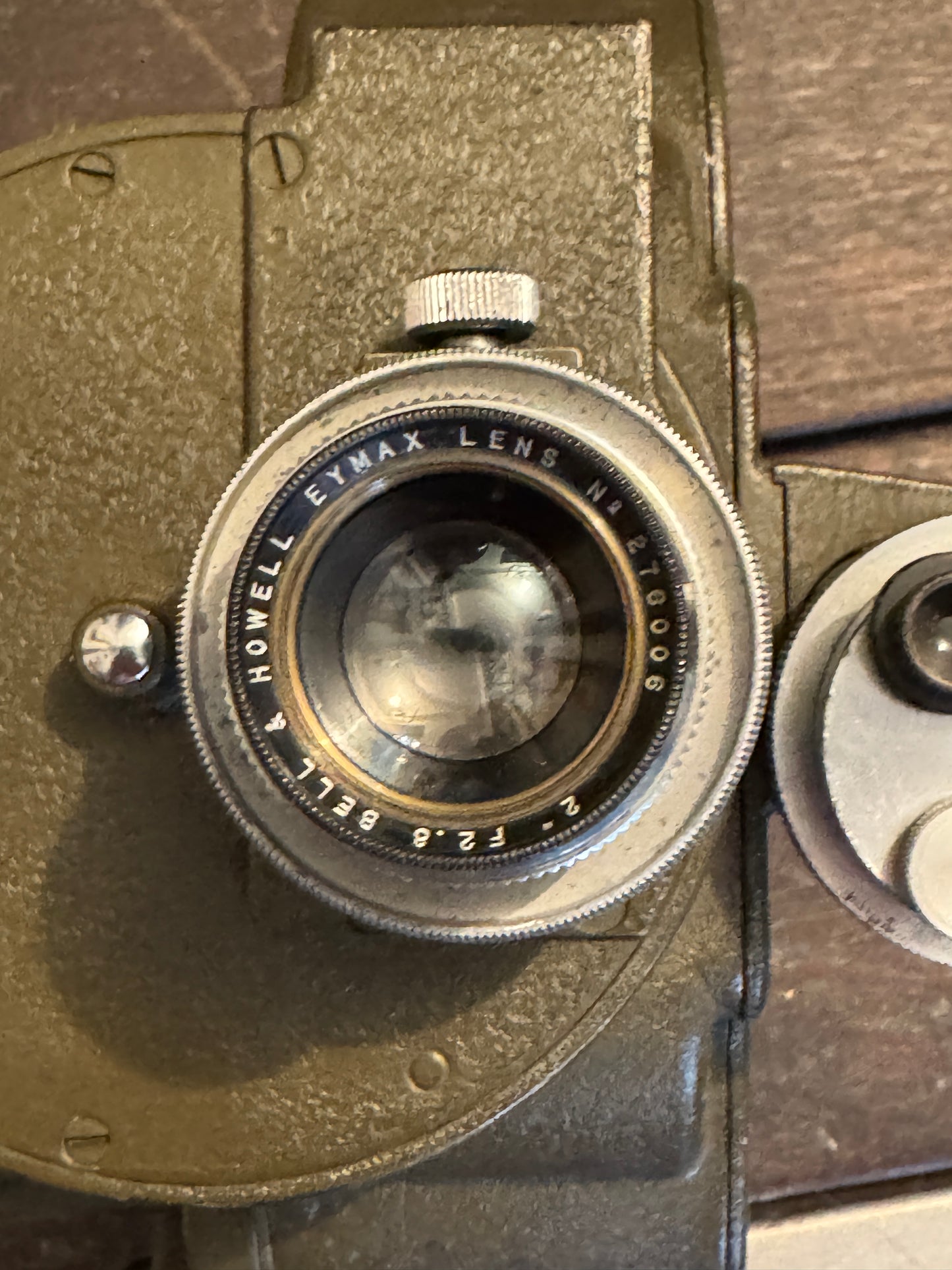 Bell & Howell Eyemo 35mm Camera Military US Army Signal Corp Type 71-K eyemax 2 inch lens