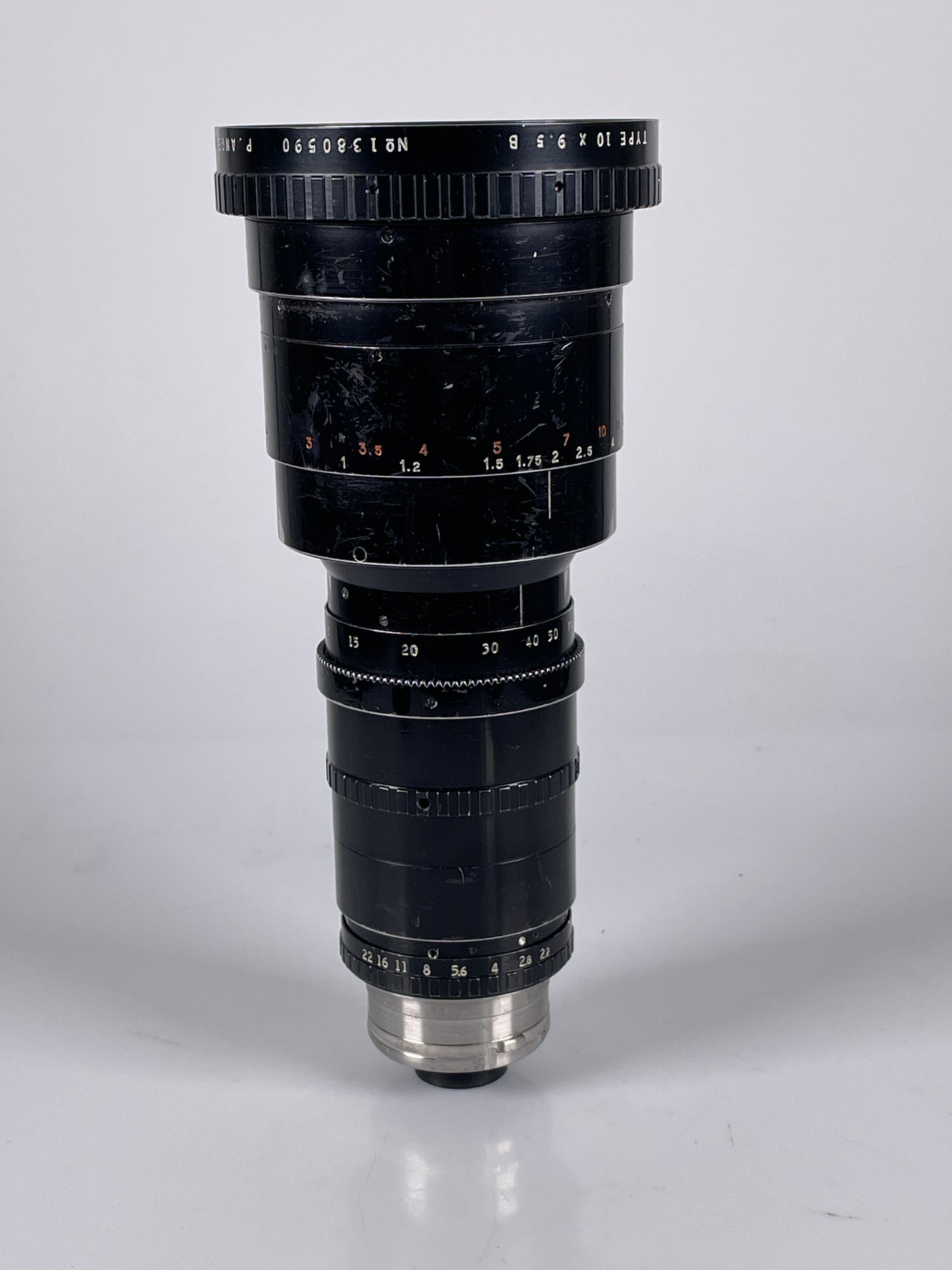 Angenieux 9.5-95mm f2.2 TYPE 10x9.5B Zoom Lens Arriflex B Mount