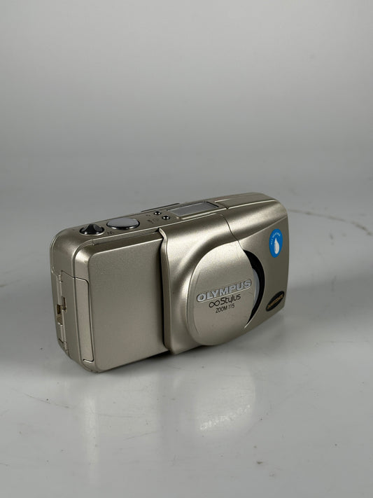 Olympus Stylus Epic Zoom 115 35mm Point & Shoot Film Camera