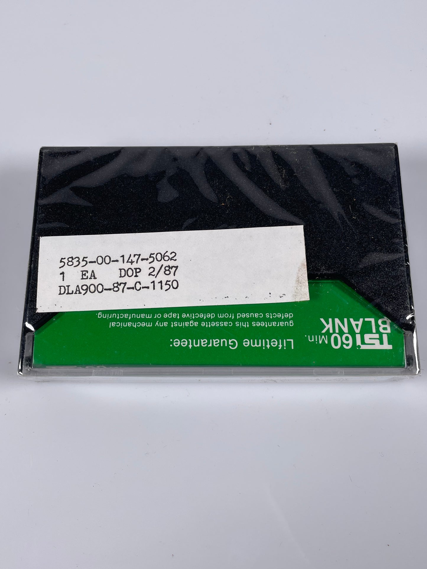 TSI 60 min minuet Blank Audio Cassette Tape (Sealed) Military surplus