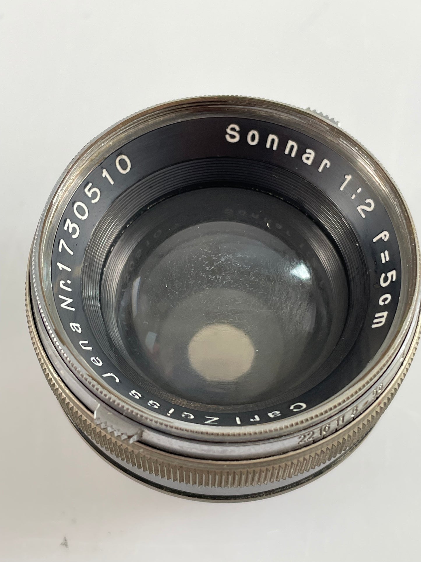 Carl Zeiss Jena 5cm 50mm f2 Sonnar Lens Black, Nickel, Chrome for Contax Rangefinder