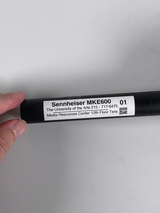 Sennheiser MKE600 Camcorder Shotgun Microphone