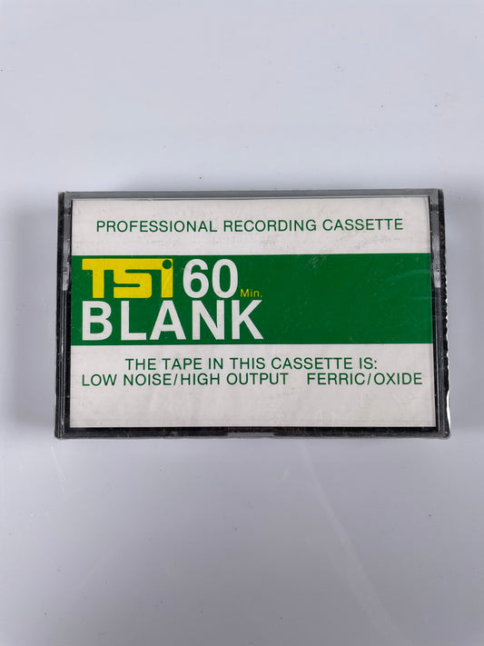 TSI 60 min minuet Blank Audio Cassette Tape (Sealed) lot of 10 tapes