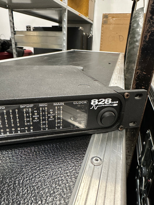 MOTU 828 MK2 FireWire Audio Interface, 8 Analog Inputs, 24-bit, 96 kHz