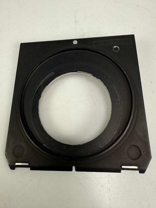 Linhof lens board for Compur Shutter Xenotar 150mm f2.8 Large Format Lens