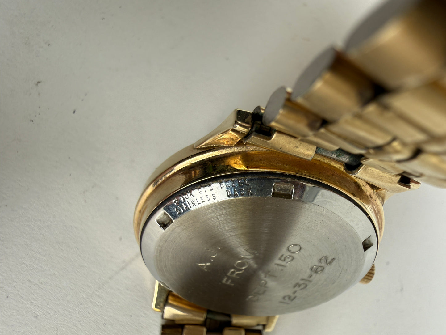 Vintage Wittnauer 10K GFD gold filled Watch automatic
