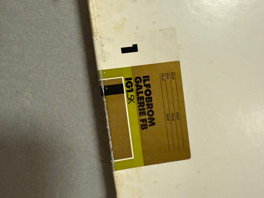 Ilford Ilfobrom Galerie FB IG 1.5K 11"x14" Photo Paper 50 sheets unopened NOS fibre