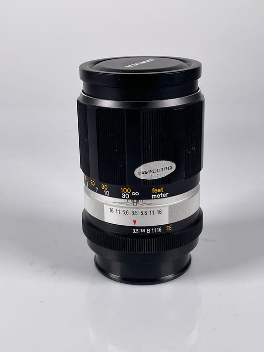 Konica MF 135mm F3.5 Hexanon EE AR Lens 135/3.5