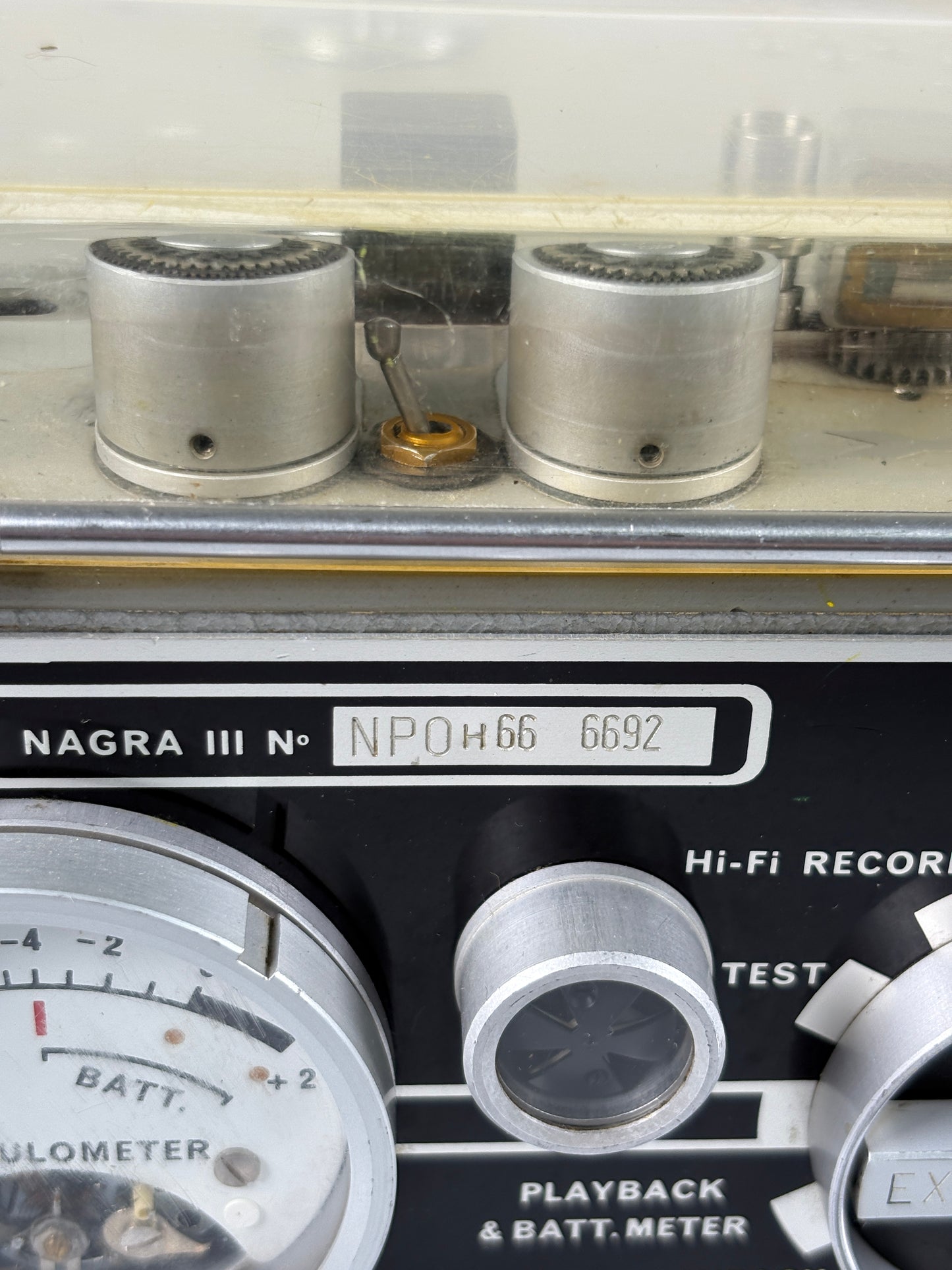 Kudelski Nagra III N Reel to reel field tape recorder RARE