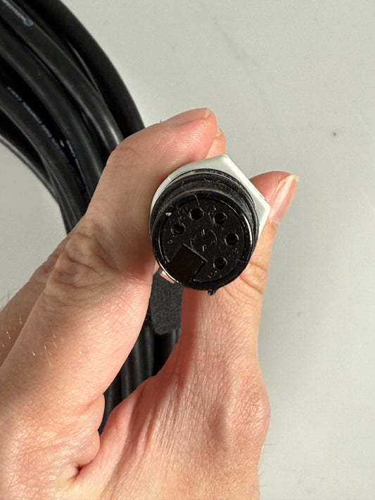 Accu Cable 50 Foot 5-Pin Male To 5-Pin Female DMX Lighting Cable