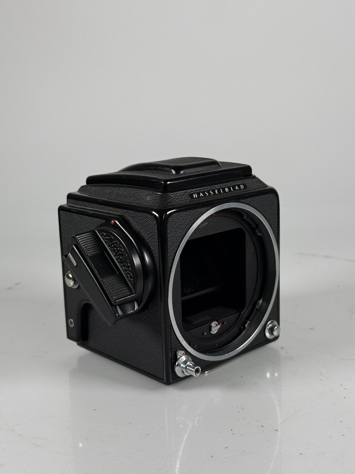 HASSELBLAD 500CM 500C/M CAMERA Body waist level WLF black and crank
