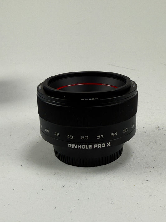 Thingyfy Pinhole Pro X 40-60mm Zoom Pinhole Lens f/0.25 Manual Nikon F