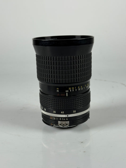 Nikon Ai-s Ais Zoom-NIKKOR 25-50mm f4 Wide Angle MF Lens