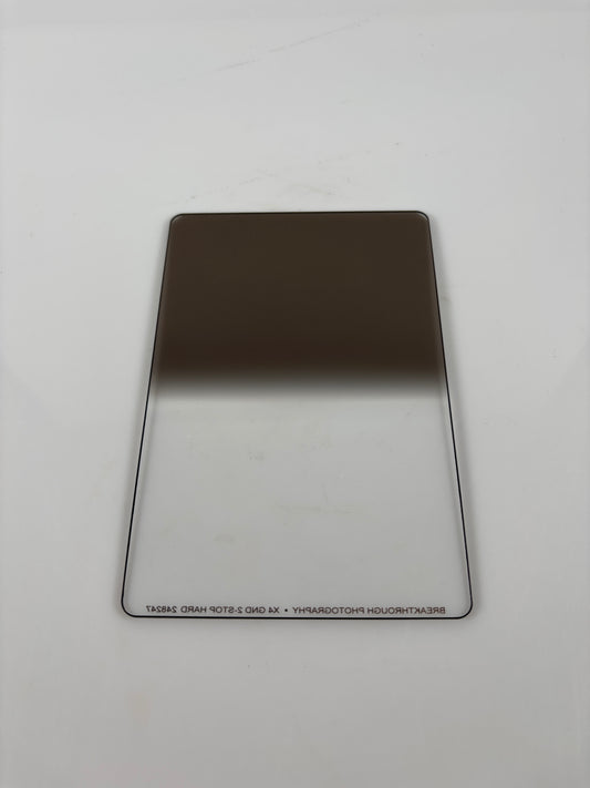 Breakthrough X4 GND 100X150mm 2-Stop hard Neutral Density Filter