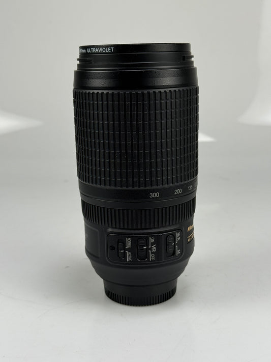 Nikon Nikkor AF-S 70-300mm f4.5-5.6 G ED VR IF Lens AFS