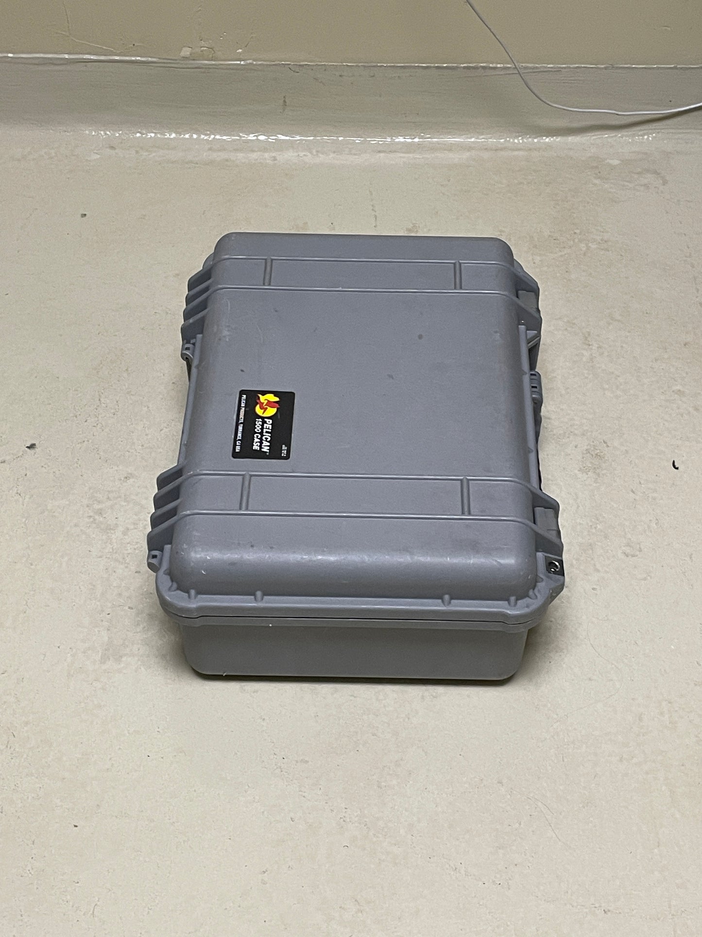 Pelican 1500 Hard Case (gray)