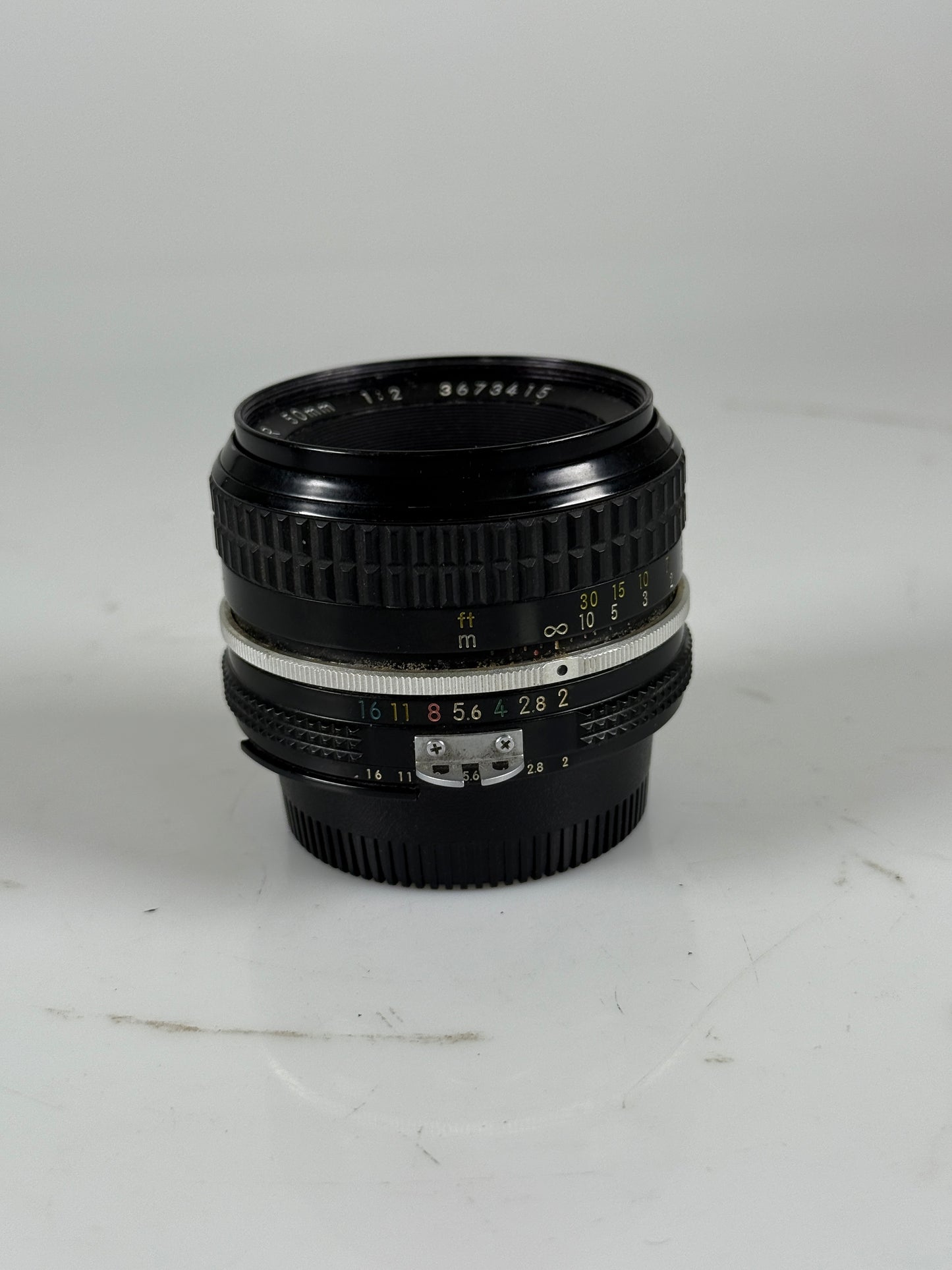 Nikon Nikkor 50mm F2 AI mount lens