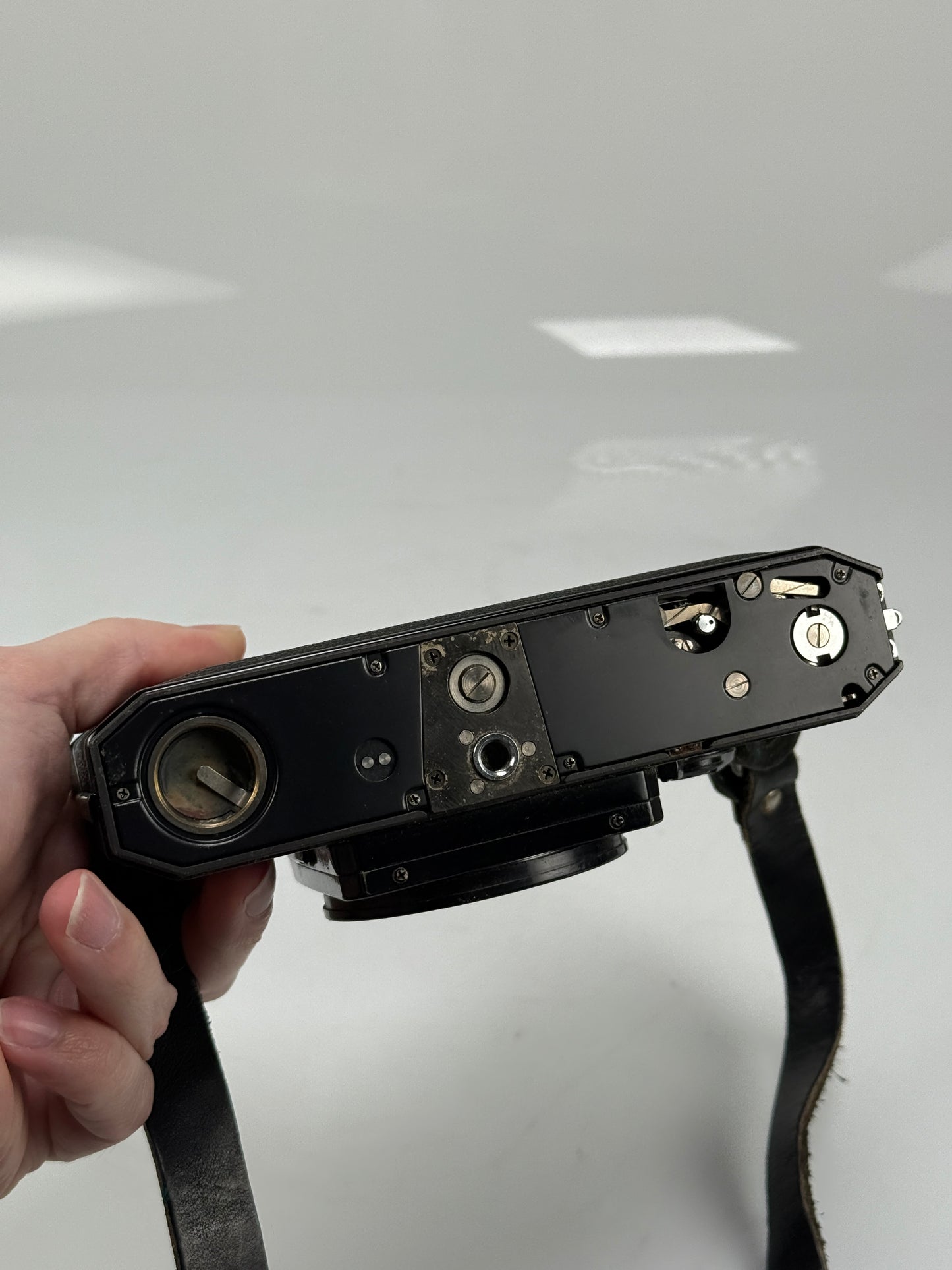 Canon F-1 Black 35mm SLR Film Camera Body