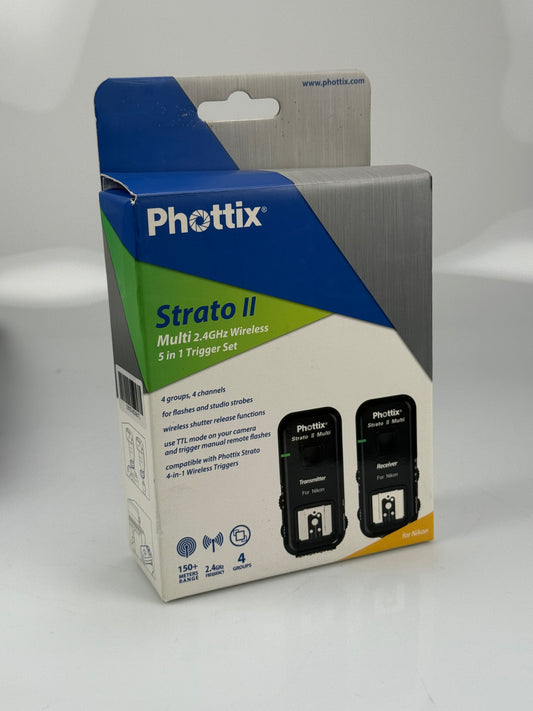 Phottix Strato II Multi 5-in-1 Trigger Set for Nikon