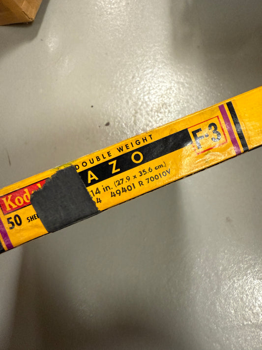 Kodak Azo F3 B&W Paper - 11x14 double weight