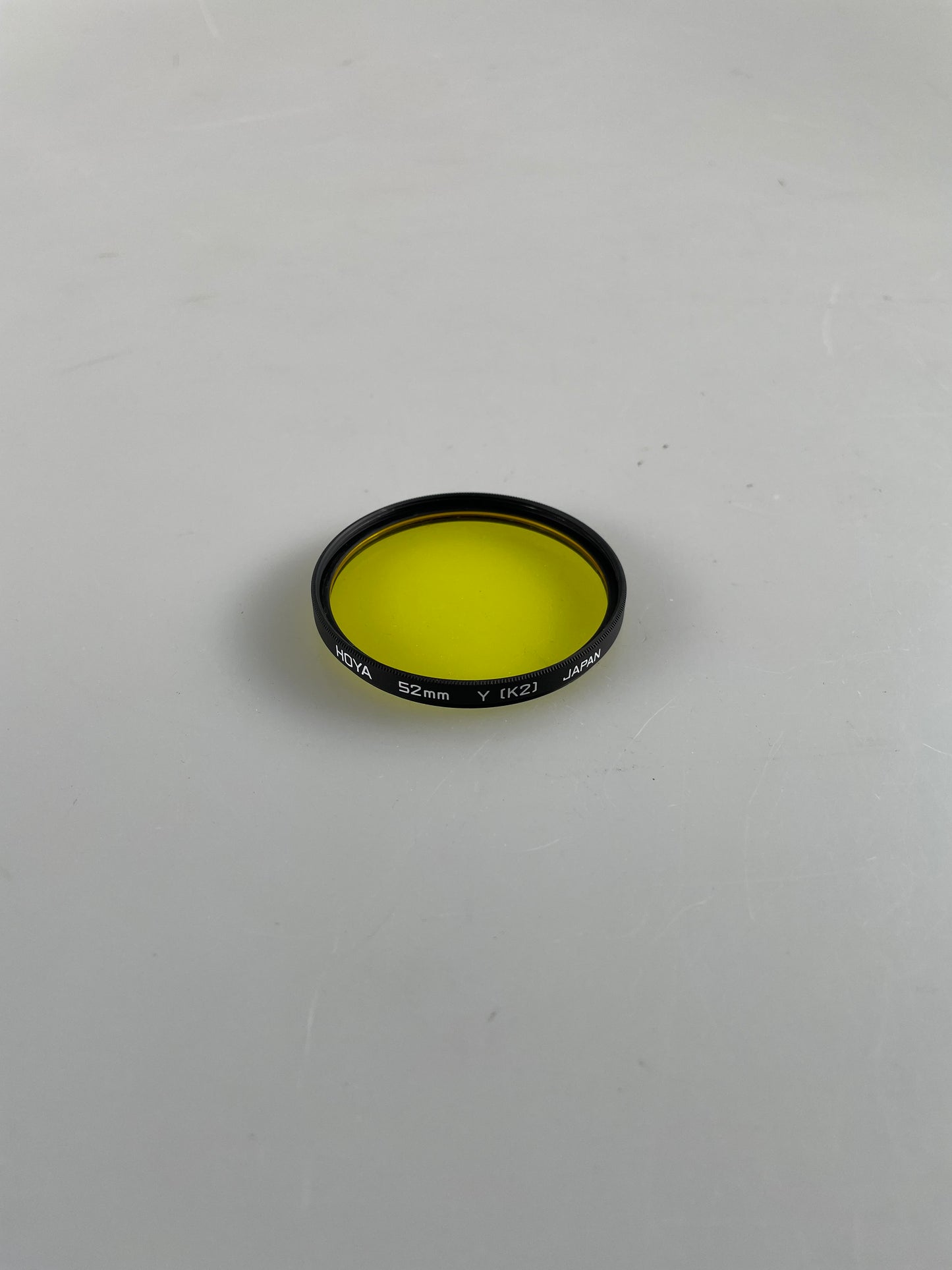 Hoya 52mm Y(K2) Yellow lens Glass Filter