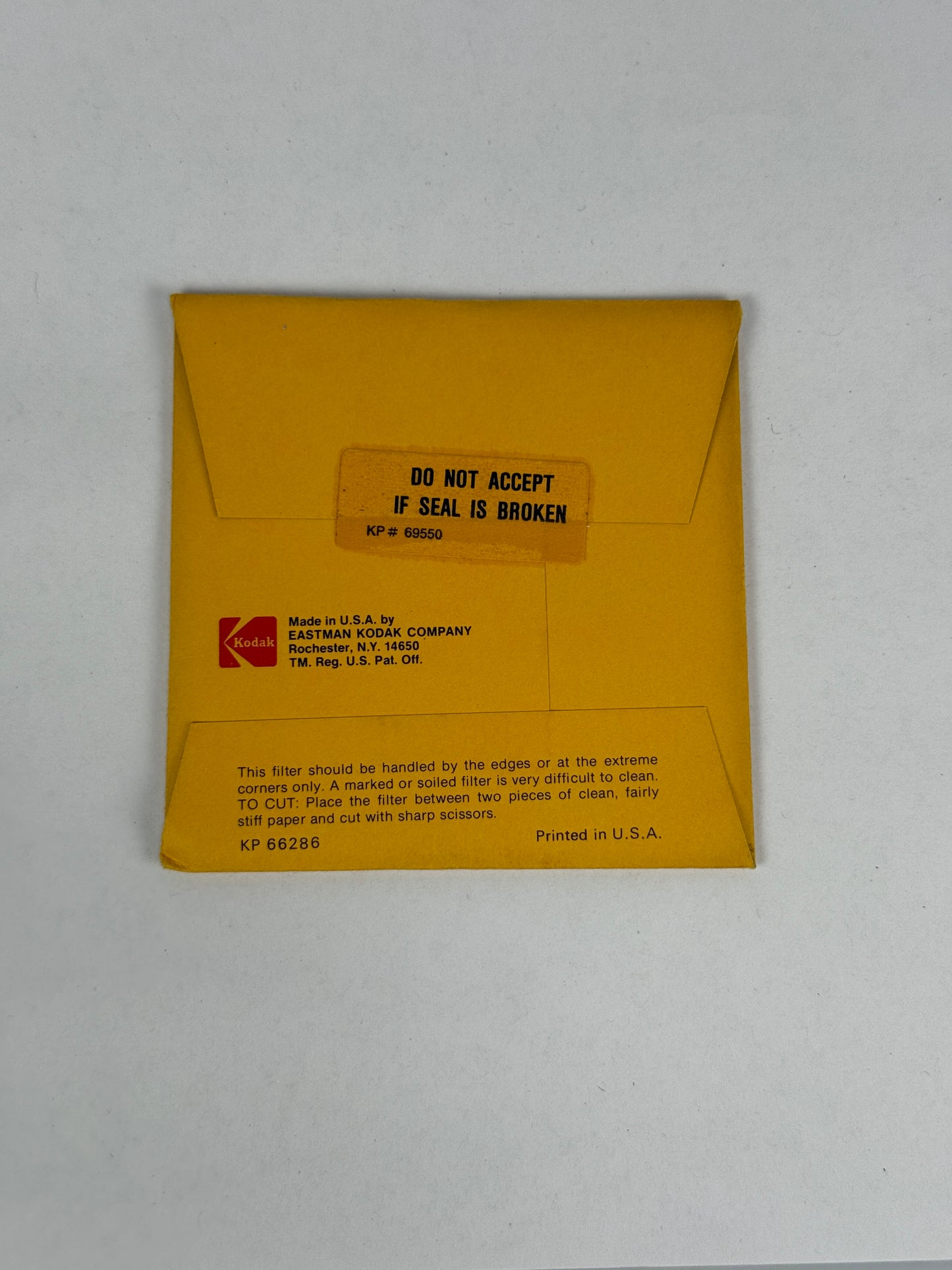 Kodak Wratten Gelatin FIlter No. 96 ND 3.0 75x75cm SEALED