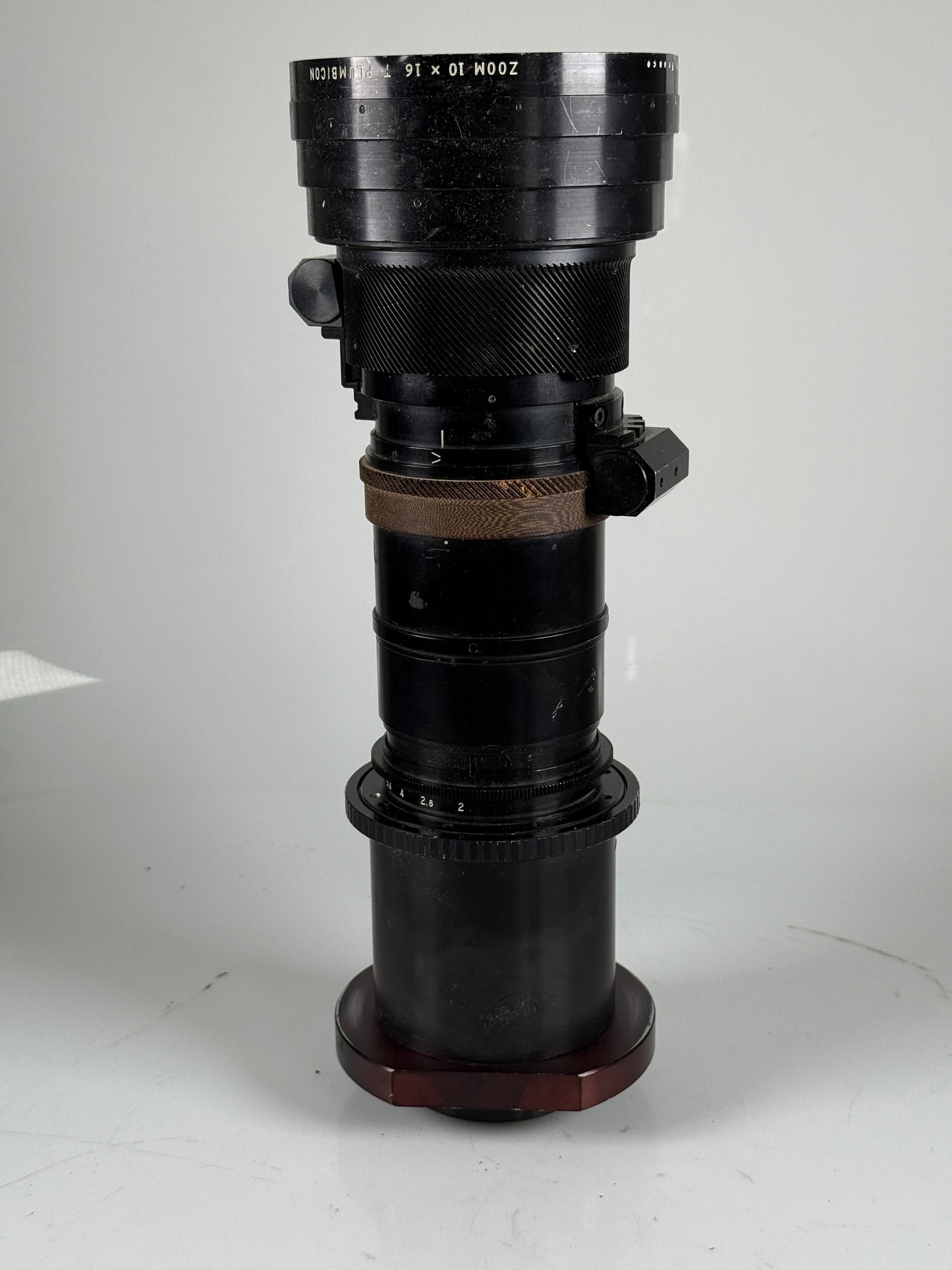 ANGENIEUX Zoom 10x16 T Plumbicon F2 Lens cinema video RARE