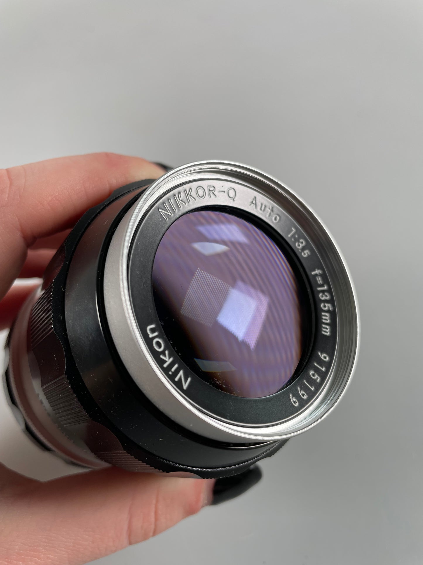 Nikon Nikkor Q Non-AI 135mm f3.5 Lens