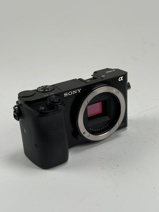 Sony Alpha A6000 24.3MP Digital Camera Black body