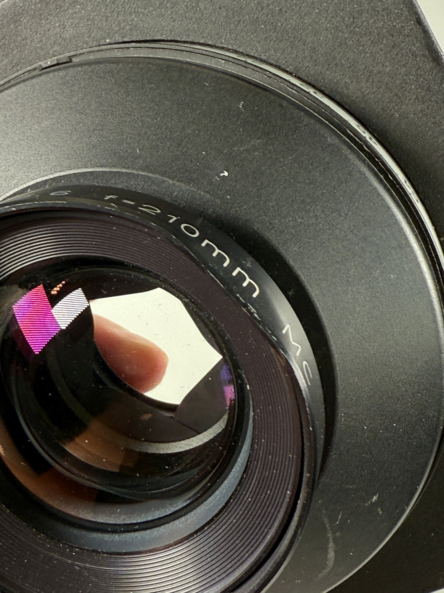 Rodenstock Sironar MC 210mm f5.6 Large Format Lens sinar DB Board
