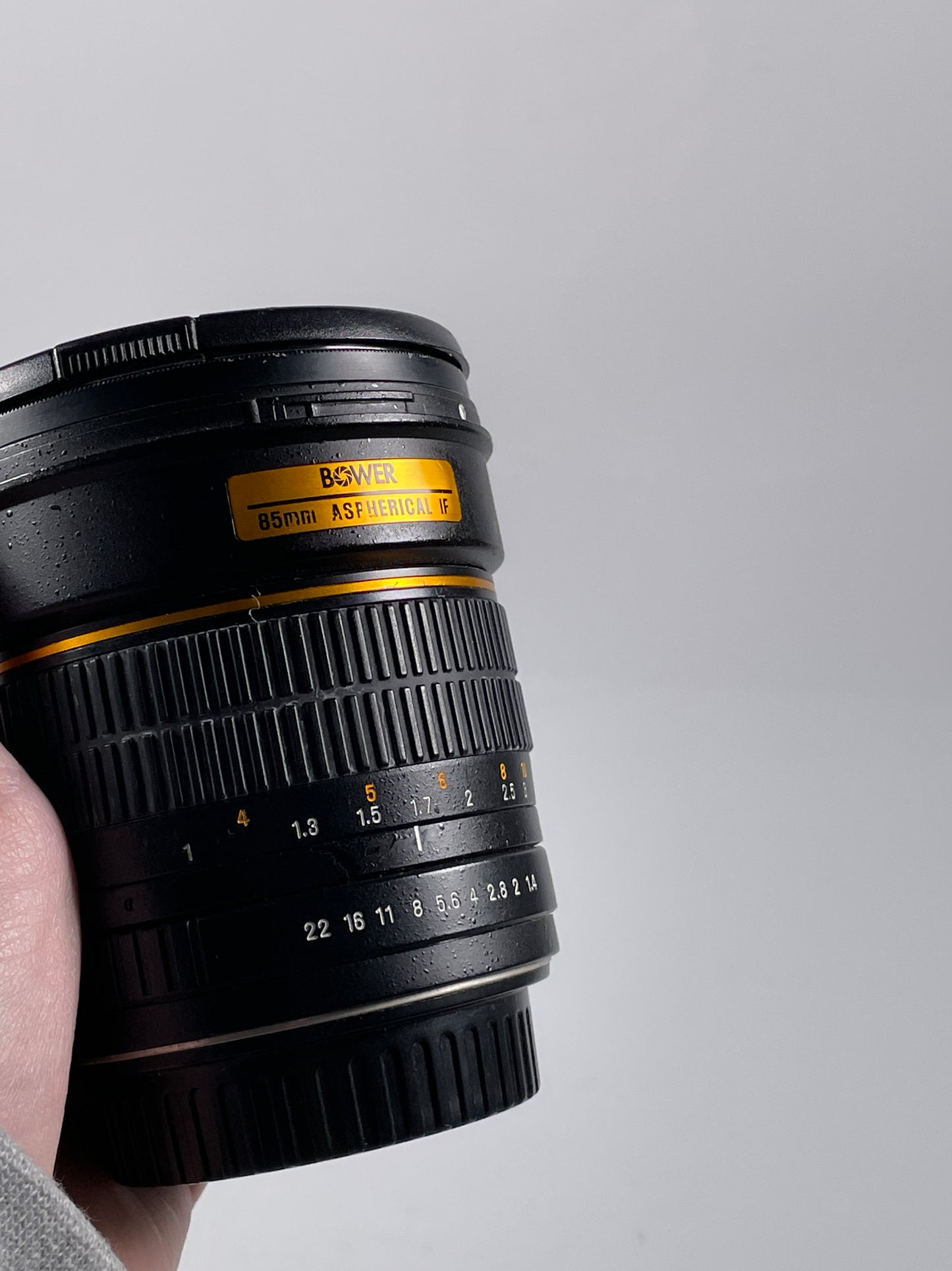 Bower 85mm f1.4 ASPH IF Lens Canon EF Mount