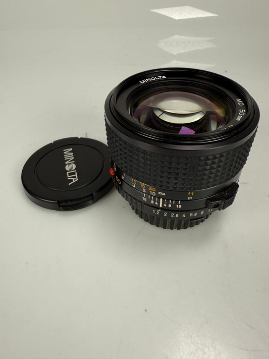 Minolta MD 50mm F1.2 MF Standard Prime Lens