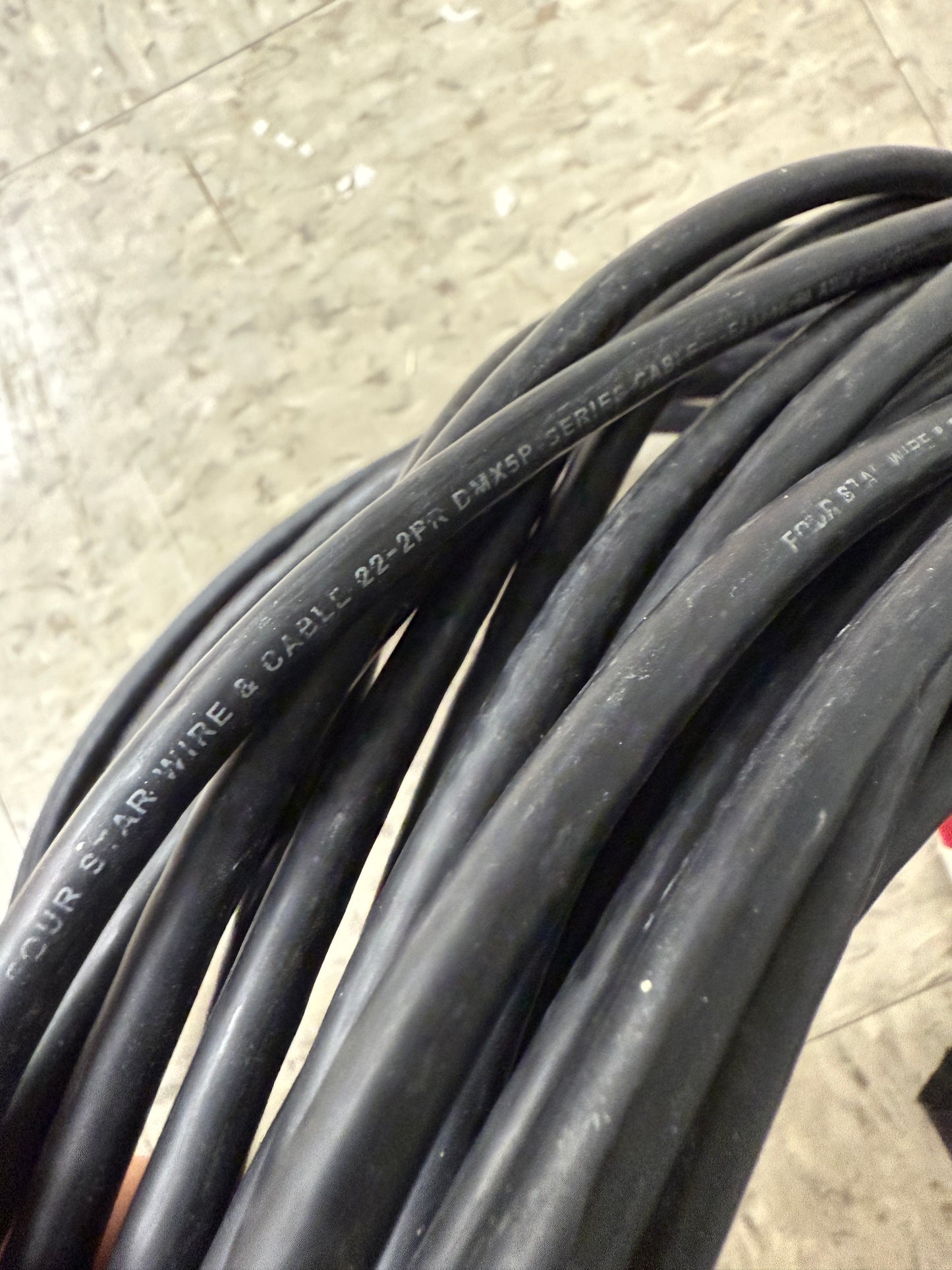 Lot of 20 XLR 5 Pin Male to XLR 5 Pin Female DMX Lighting Cable