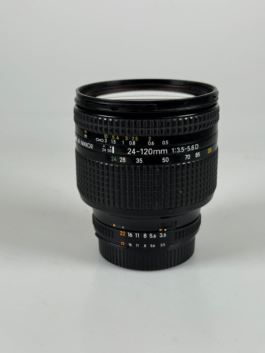 Nikon AF Nikkor 24-120mm F3.5-5.6 D Zoom Lens For F Mount