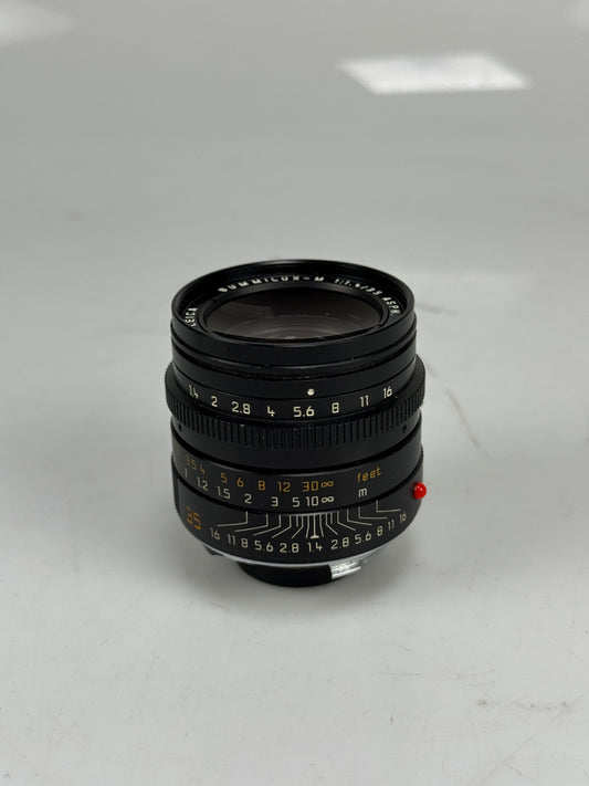 Leica 11874 35mm f1.4 Summilux-M ASPH Lens Black E46