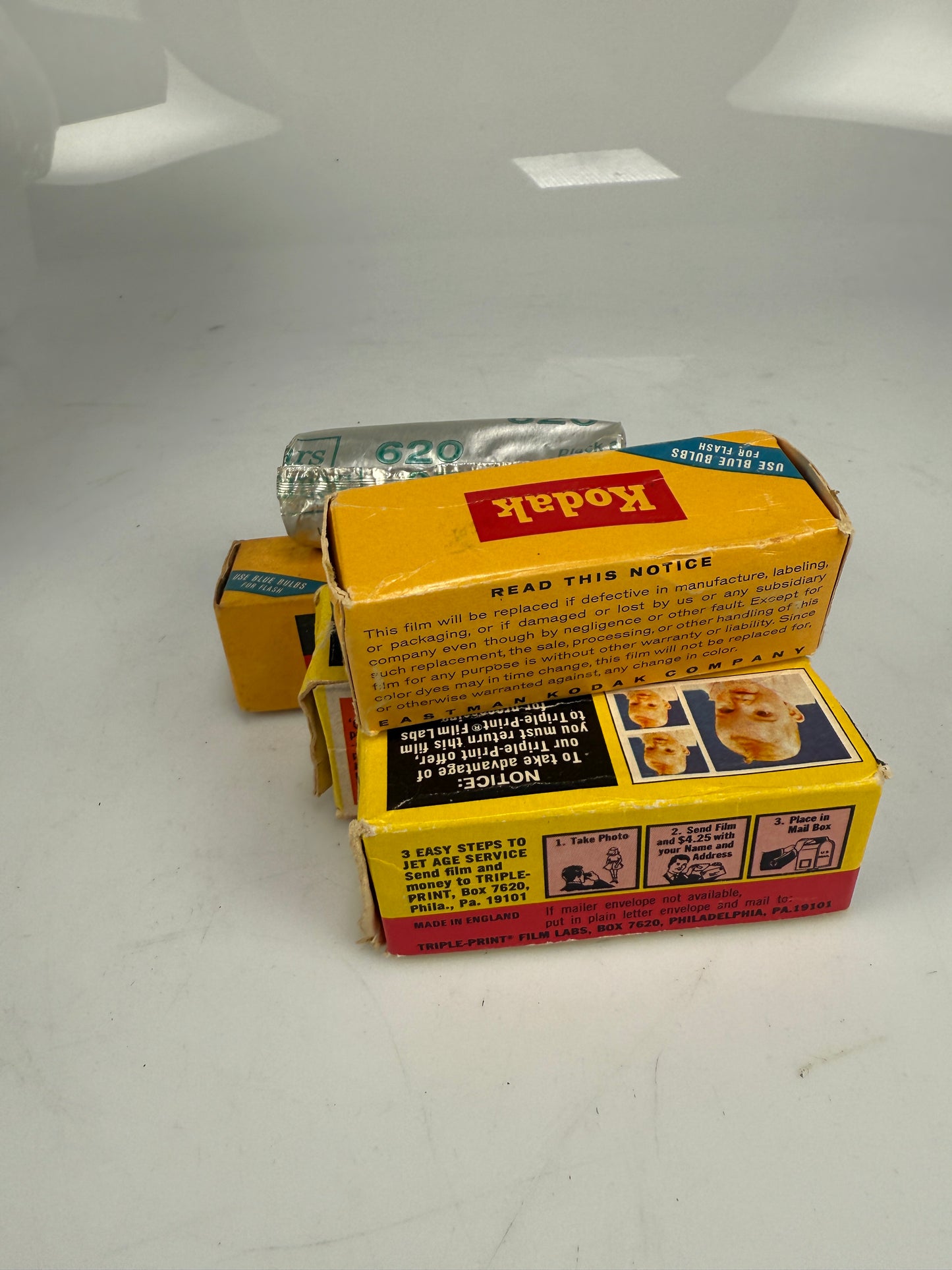 620 film lot 5 rolls Kodak Kodacolor, sears, etc