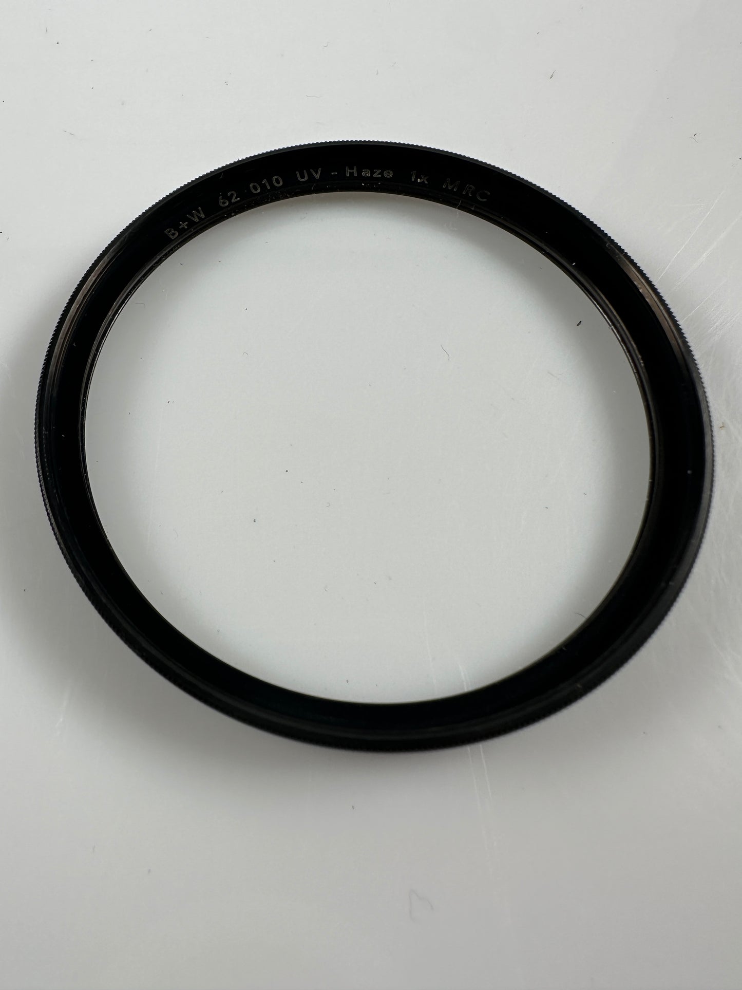 B+W 62mm 010 UV 1x MRC Haze Lens Filter UV