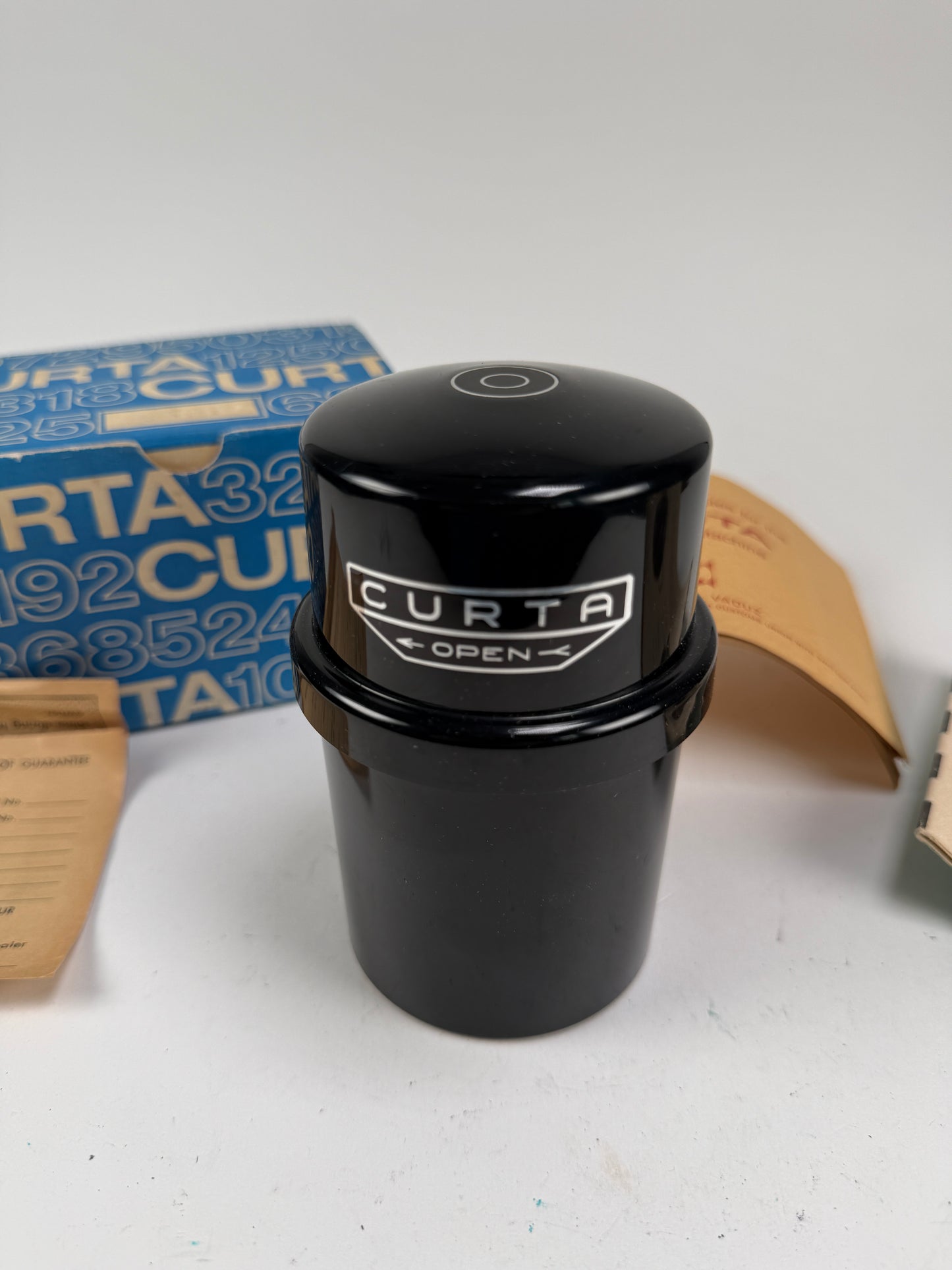 Curta Type II Mechanical Calculator – Excellent Condition w/ Original Box case