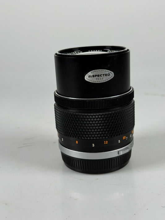 Olympus Zuiko OM 135mm F3.5 Telephoto Lens