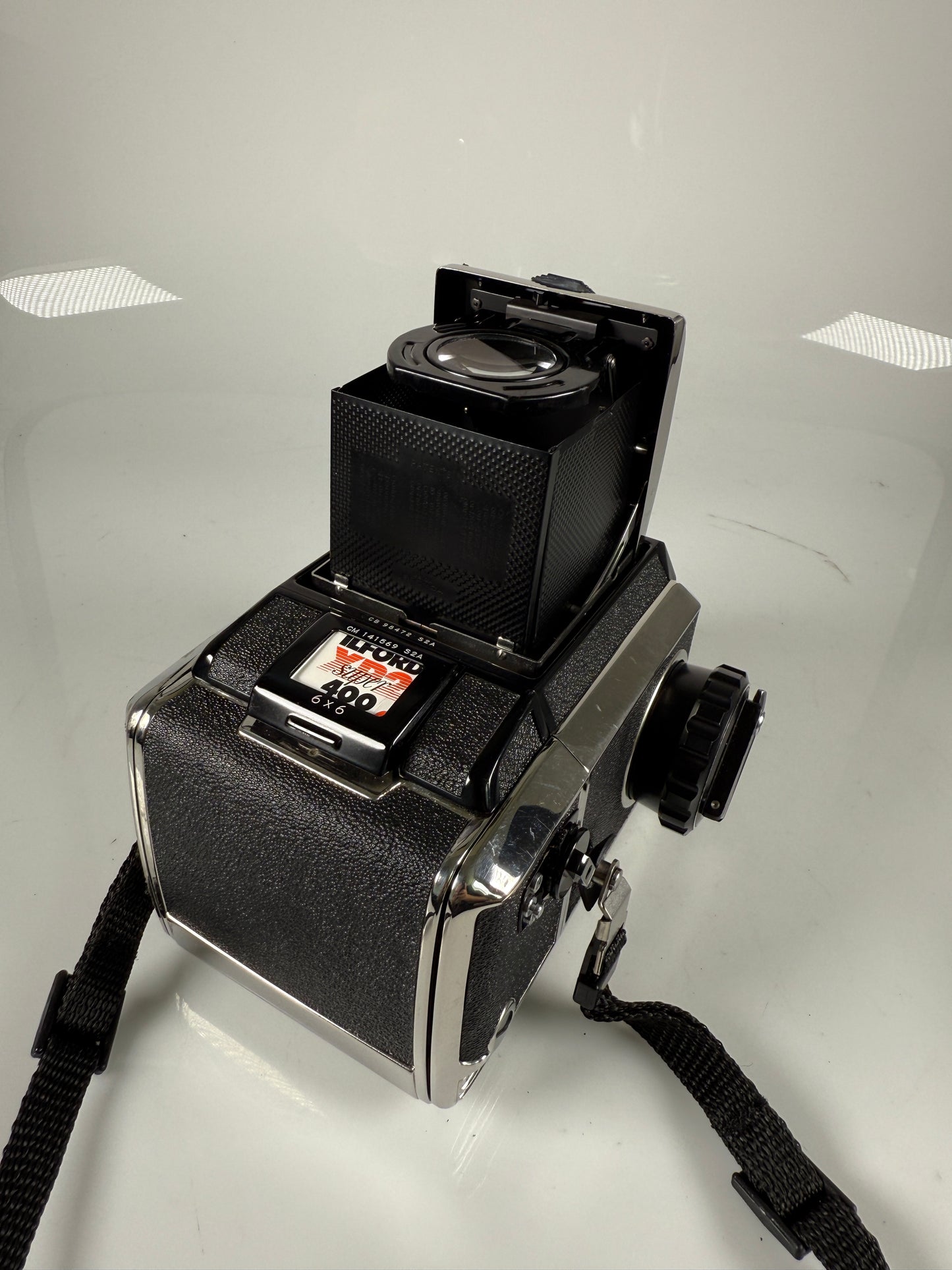 Zenza Bronica S2 Film Camera Nikon Nikkor-P 7.5cm 75mm f2.8 Lens 120 Back