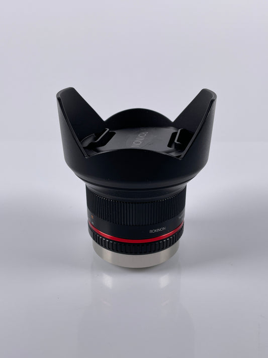 Rokinon (Samyang) 12mm F2.0 High Speed Wide Angle Lens (Fuji X, Black)